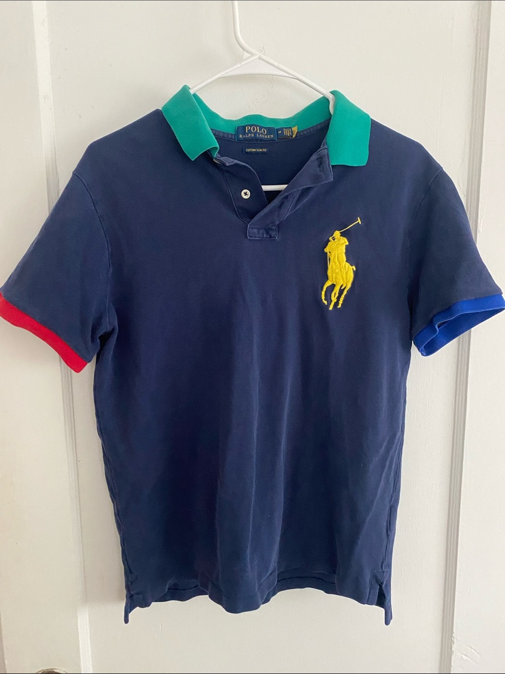 Classic Fit Big Pony Mesh Polo Shirt